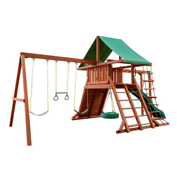 Gorilla Playsets Sun Valley II Swing Set & Reviews Wayfair